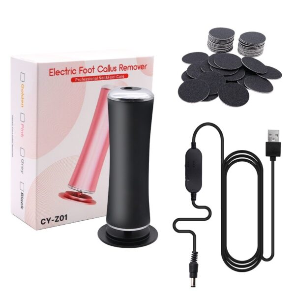 Electric Foot Callus Remover Foot Care File Heels Dead Skin Pedicure Tool Electronic Foot Grinder And Replacement Sandpaper - Image 10
