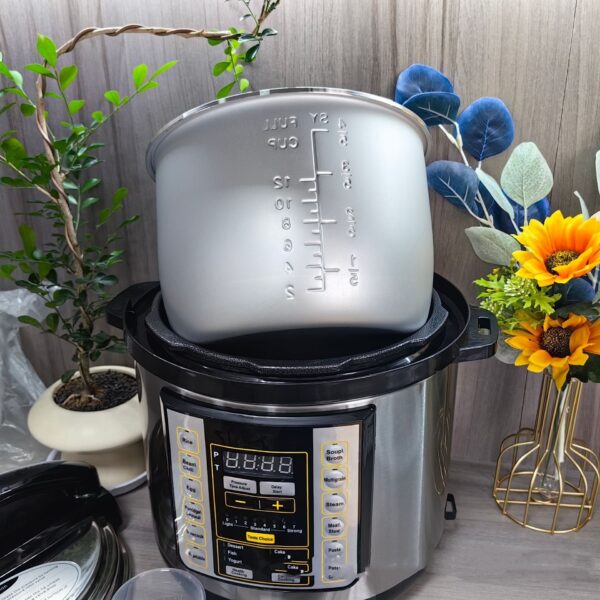 6L Electric Pressure Cooker Multi-functional Large Capacity Rice Cooker - Image 6