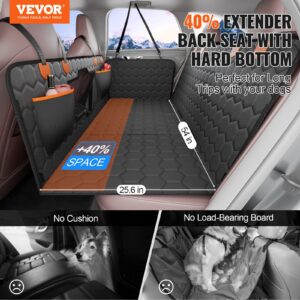 VEVOR 54 X 25.6 In Dog Car Seat Cover For Back Seat Waterproof 600D For Cars