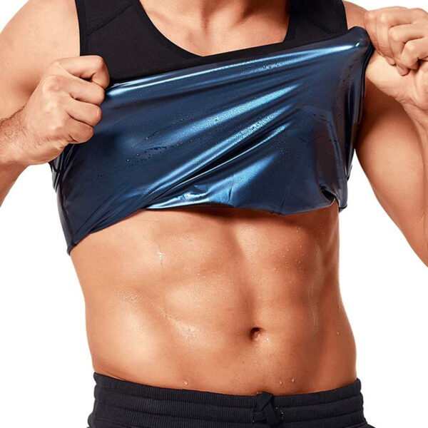 Sauna Shirt For Men Women Weight Loss Sweat Vest Suit Waist Trainer Shaper Slimming Workout Shapewear Tanks Fat Burner Shapewear - Image 9