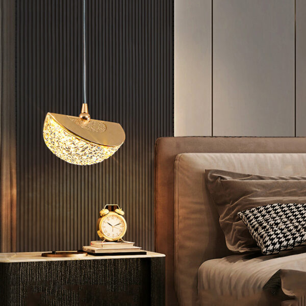 Bedroom Bedside Lamp Minimalist Small Droplight - Image 8